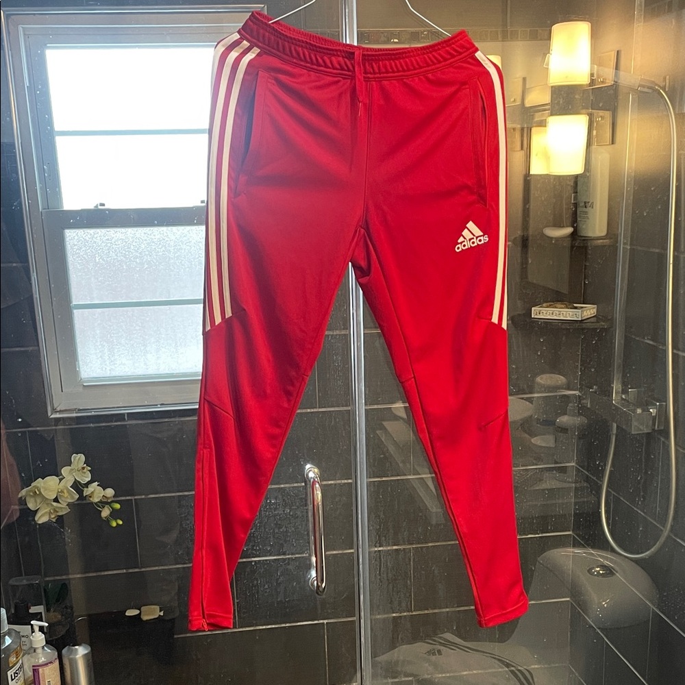 Adidas Red Track Pants